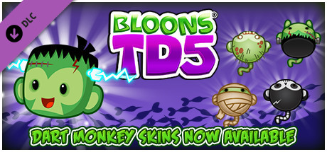 Bloons TD 5 - Halloween Dart Monkey Skin banner image