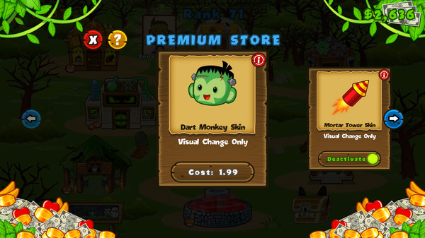 Bloons TD 5 - Halloween Dart Monkey Skin for steam Bloons TD 5 - Halloween Dart Monkey Skin for steam