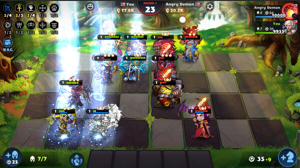 Скриншот из Auto Brawl Chess