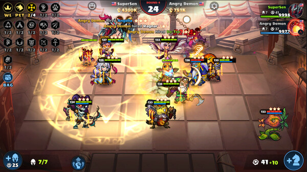 Скриншот из Auto Brawl Chess