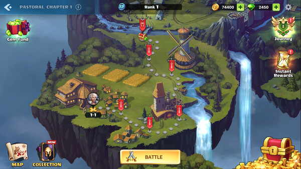 Скриншот из Auto Brawl Chess