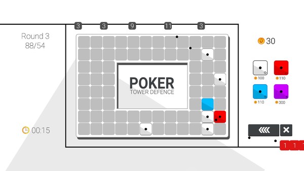 Poker Tower Defense