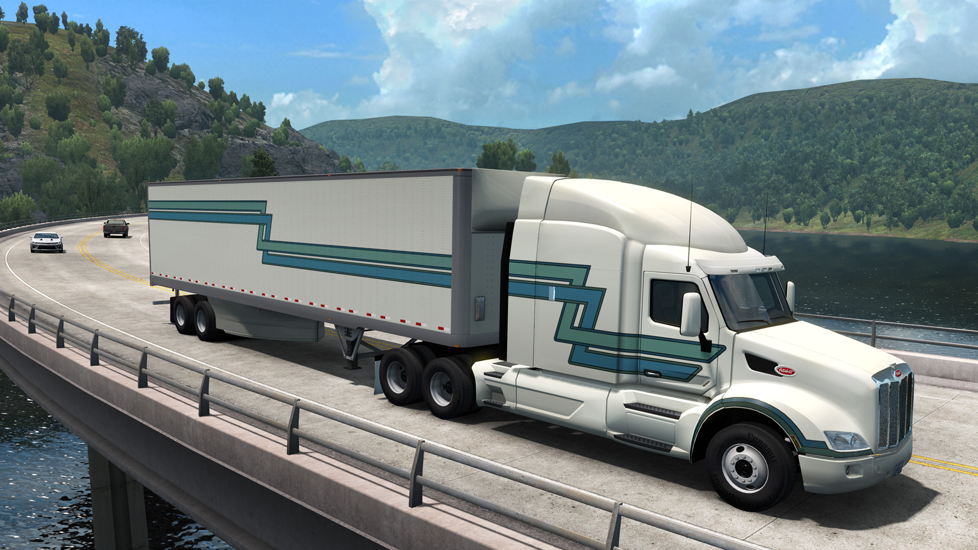 American Truck Simulator - Classic Stripes Paint Jobs Pack Featured Screenshot #1