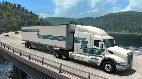 скриншот American Truck Simulator - Classic Stripes Paint Jobs Pack 0