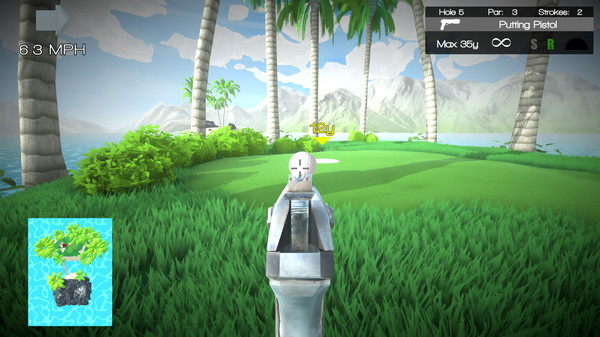 скриншот Nice Shot! The Gun Golfing Game 2