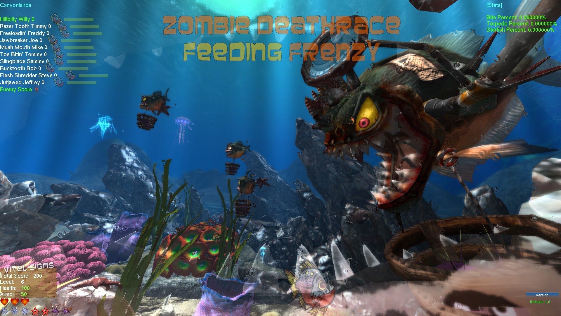 Zombie Deathrace Feeding Frenzy дата выхода