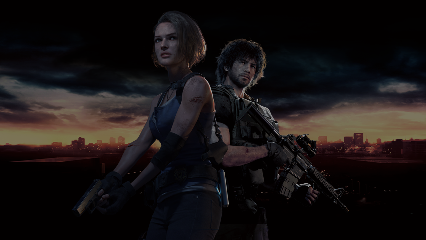 Resident Evil 3 - Imagem de Fundo do Jogo