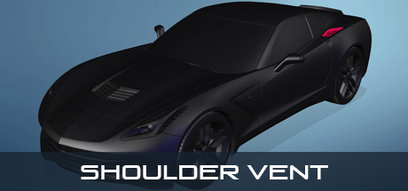 Master Car Creation in Blender: 2.29 - Shoulder Vent