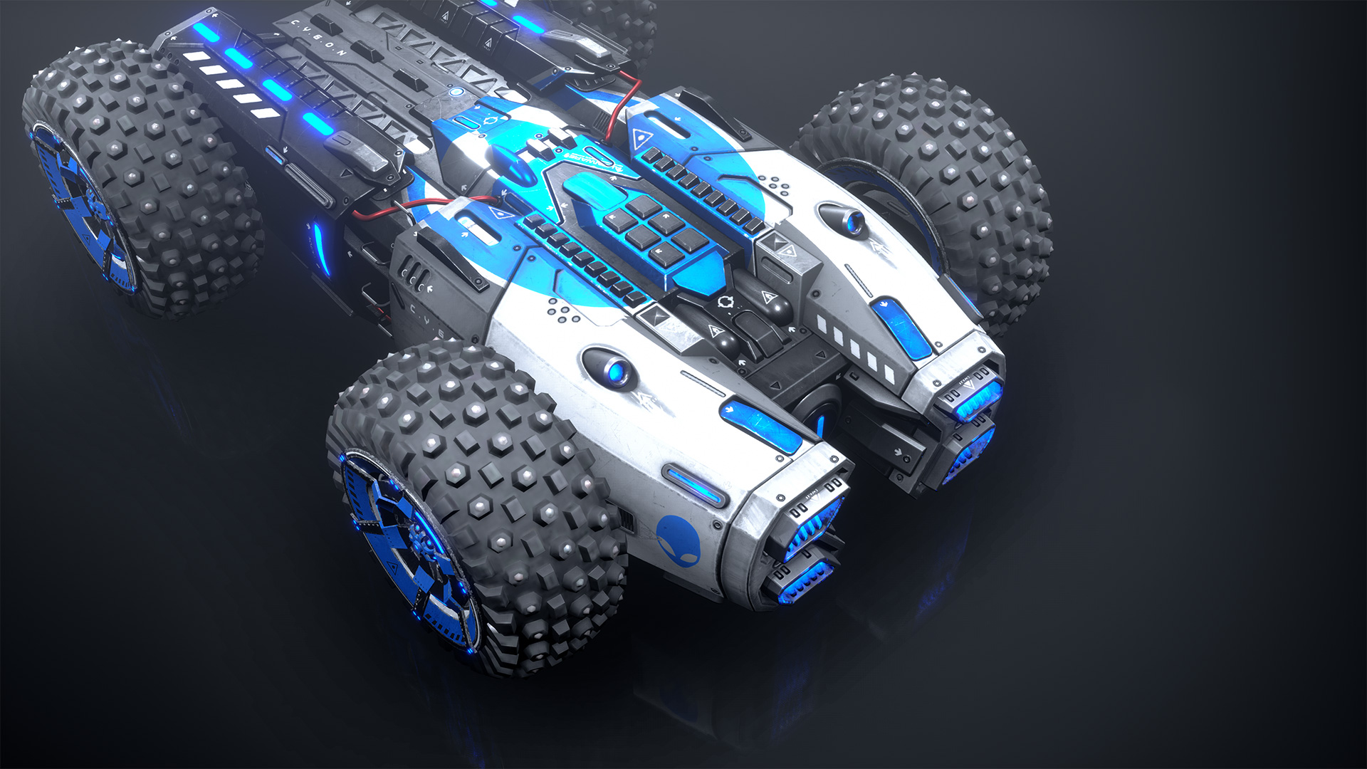 GRIP: Combat Racing - Alienware Skin #2