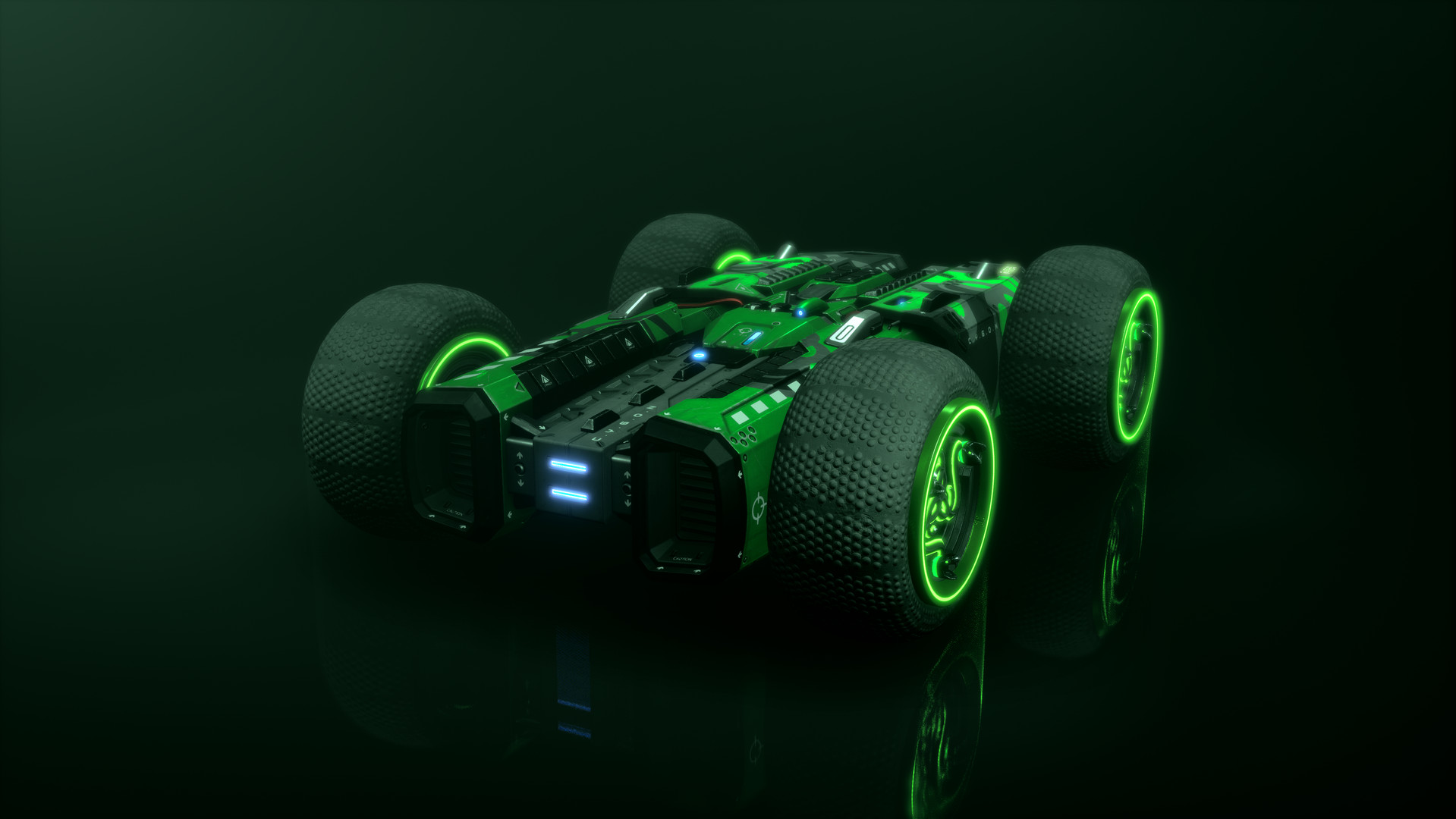 GRIP: Combat Racing - Razer Skin screenshot screenshot 1