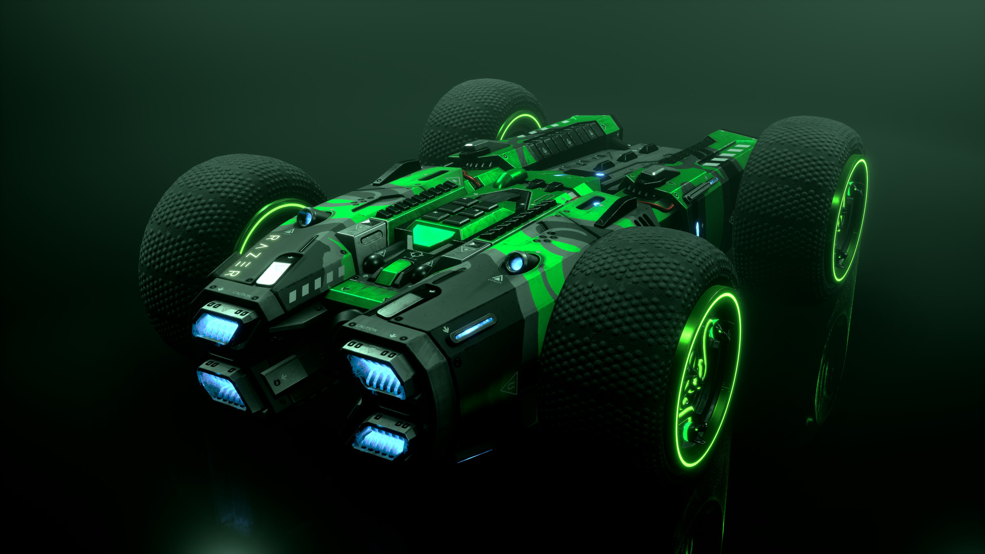 GRIP: Combat Racing - Razer Skin screenshot screenshot 2