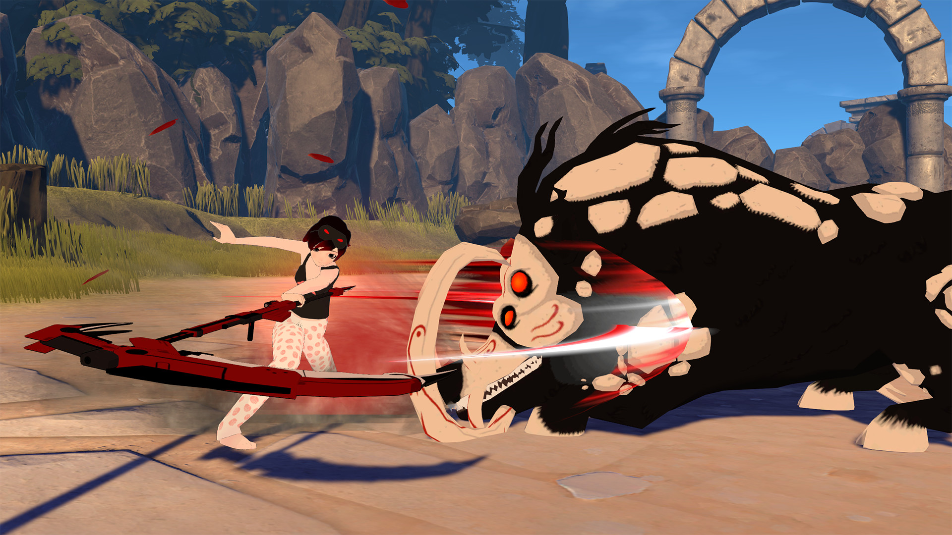 RWBY: Grimm Eclipse - Team RWBY Pajamas Costume Pack