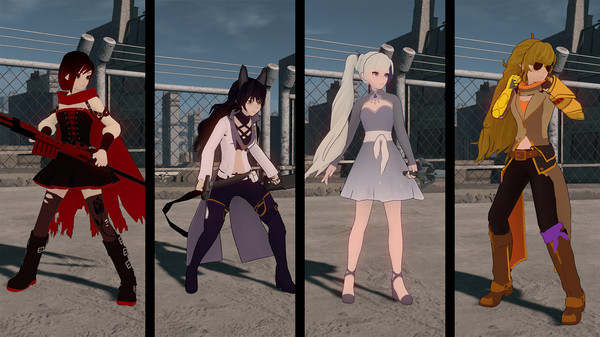 RWBY: Grimm Eclipse - Team RWBY Timeskip Costume Pack for steam RWBY: Grimm Eclipse - Team RWBY Timeskip Costume Pack for steam