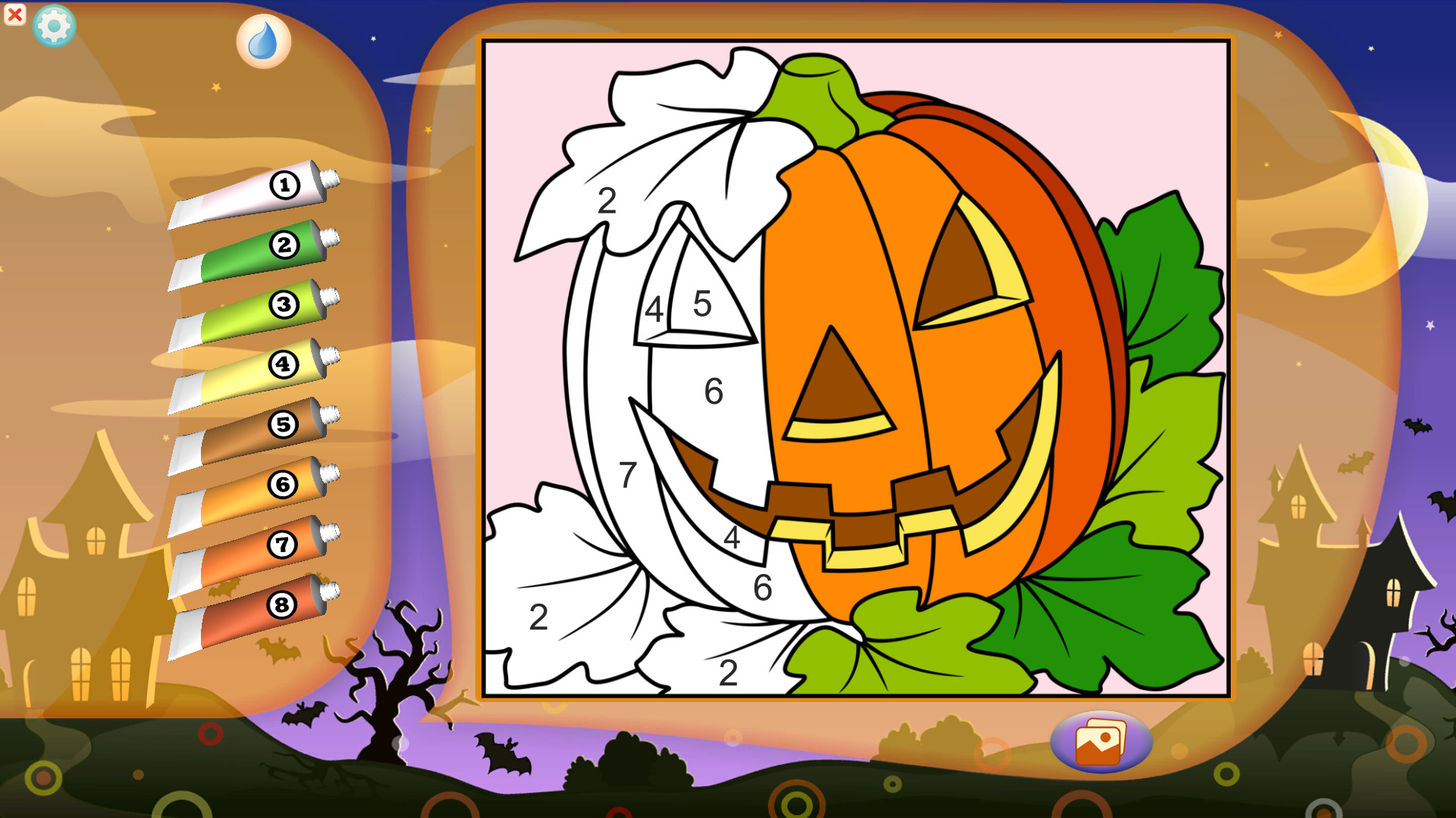 Color by Numbers - Halloween Demo #0