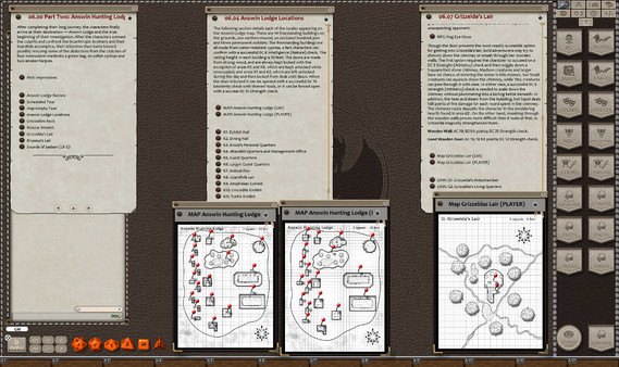 скриншот Fantasy Grounds: Quests of Doom 4 - The Hunter's Game (5E) 4