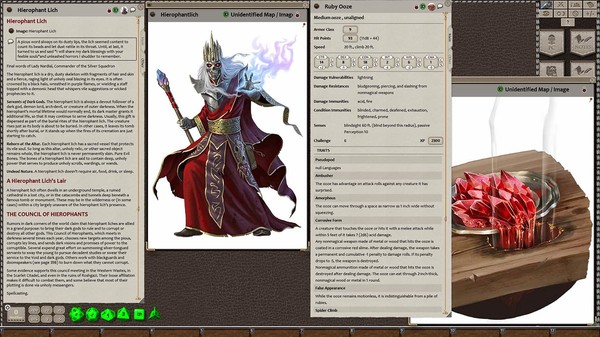 скриншот Fantasy Grounds - Creature Codex (5E) 1