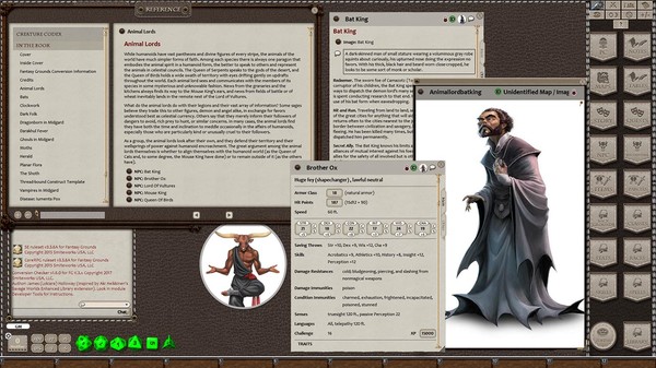 скриншот Fantasy Grounds - Creature Codex (5E) 4