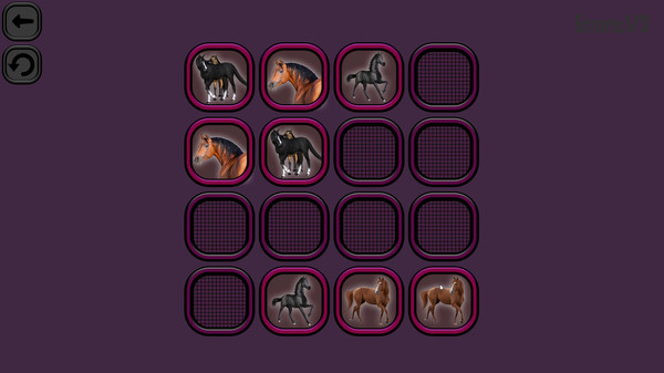 скриншот Animals Memory: Horses 2