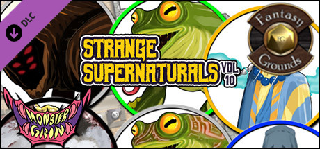 Fantasy Grounds - Strange Supernaturals, Volume 10 (Token Pack) banner image