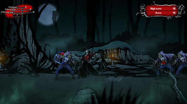 Musashi vs Cthulhu game for Linux 1