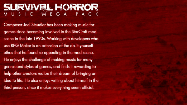 скриншот RPG Maker MV - Survival Horror Music Pack 2