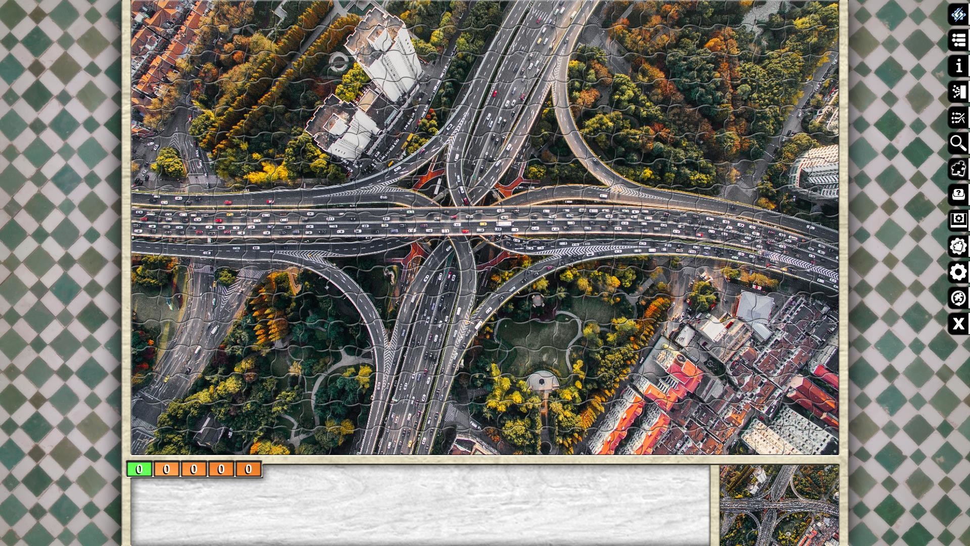 Jigsaw Puzzle Pack - Pixel Puzzles Ultimate: Aerial Photography Featured Screenshot #1