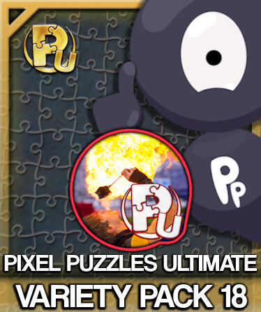 Jigsaw Puzzle Pack - Pixel Puzzles Ultimate: Variety Pack 18