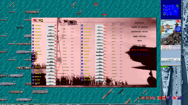 скриншот Battleships and Carriers - WW2 Battleship Game 3