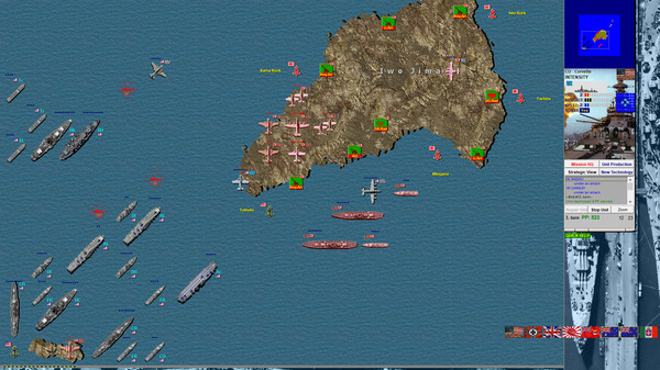 Battleships and Carriers - WW2 Battleship Game