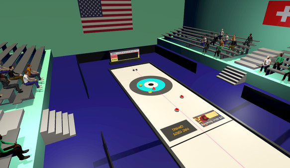скриншот VR Curling 1