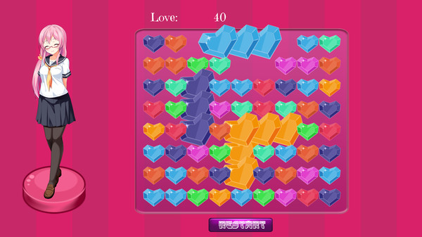 скриншот YUNA: Sugar hearts and Love 0