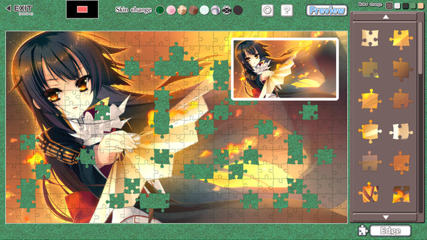 скриншот Moe Jigsaw - Sengoku†Koihime Pack 0