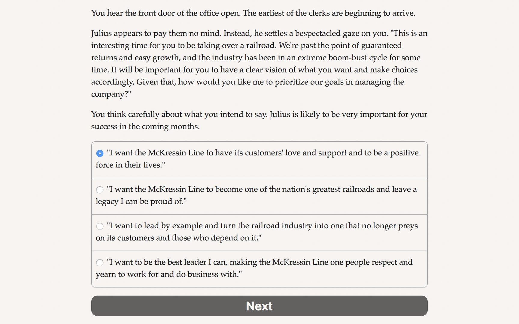 Gilded Rails Demo #4