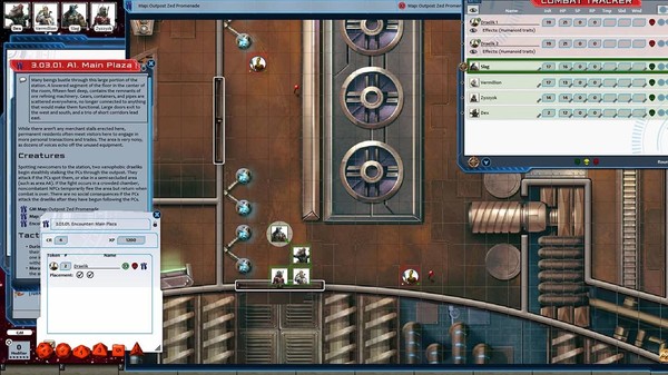 скриншот Fantasy Grounds - Starfinder RPG - Against the Aeon Throne AP 2: Escape from the Prison Moon (SFRPG) 2