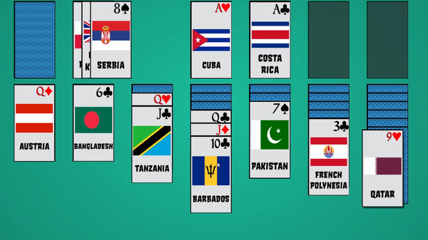 Solitaire: Learn the Flags!