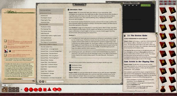 Fantasy Grounds - The Haunting (CoC7E)