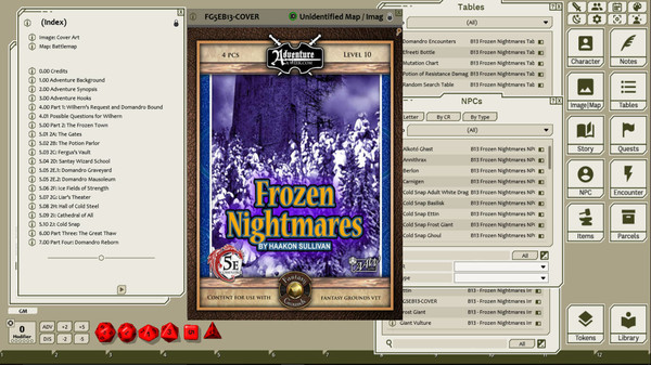 скриншот Fantasy Grounds - B13: Frozen Nightmares (5E) 5