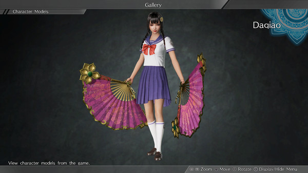 скриншот DYNASTY WARRIORS 9: Daqiao (High school girls Costume) / 大喬 「女子高生風コスチューム」 0