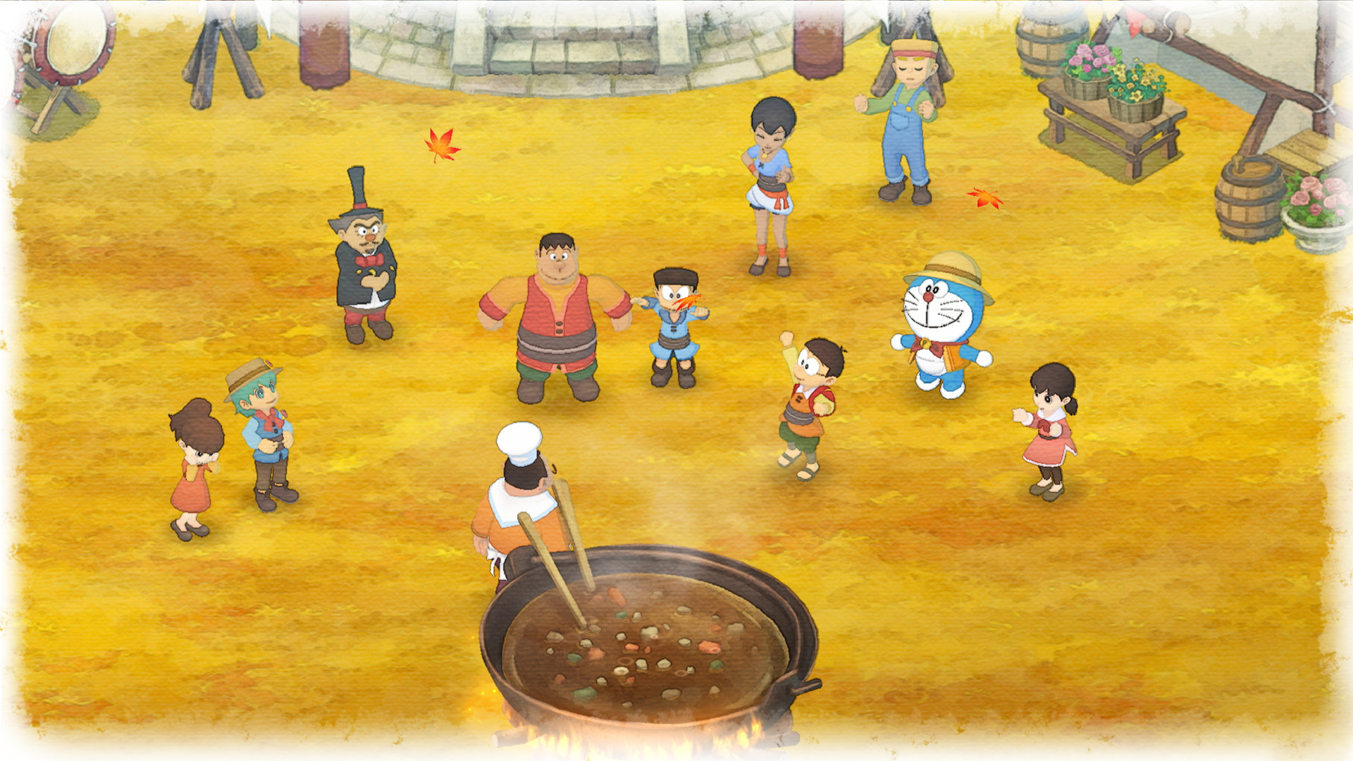 Doraemon story of seasons прохождение