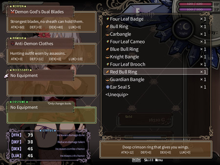 скриншот Niplheim's Hunter - Branded Azel 4