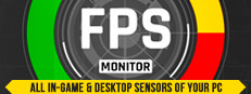 FPS Monitor - Ingame overlay tool which gives valuable system information  and reports when hardware works close to critical state