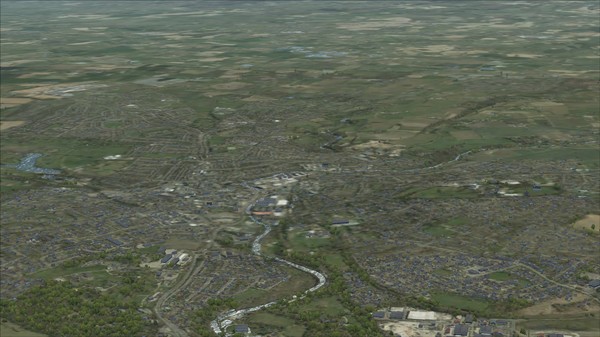 скриншот FSX Steam Edition: VFR Real Scenery NexGen 3D - Vol. 1: Southern England and South Wales Add-On 5
