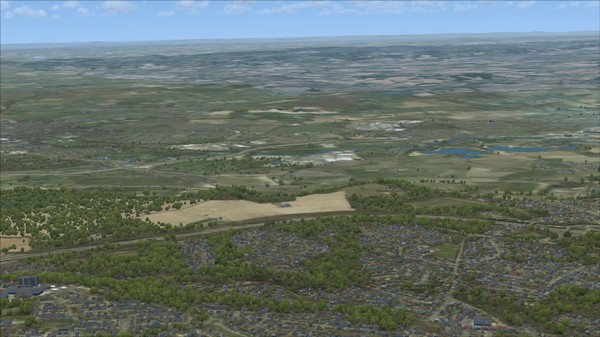 скриншот FSX Steam Edition: VFR Real Scenery NexGen 3D - Vol. 1: Southern England and South Wales Add-On 2