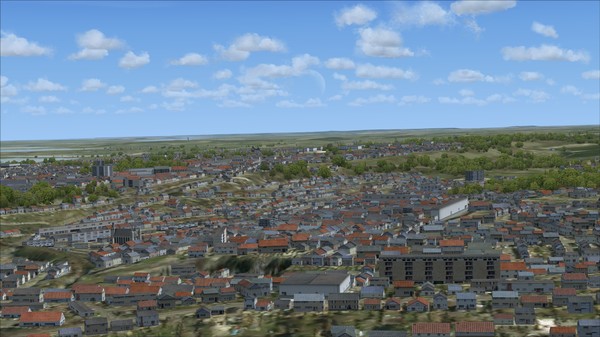 скриншот FSX Steam Edition: VFR Real Scenery NexGen 3D - Vol. 1: Southern England and South Wales Add-On 1