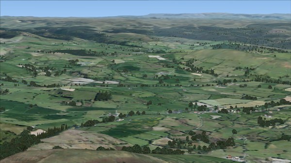 скриншот FSX Steam Edition: VFR Real Scenery NexGen 3D - Vol. 2: Central England and North Wales Add-On 1