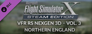 FSX Steam Edition: VFR Real Scenery NexGen 3D - Vol. 3: Northern England Add-On