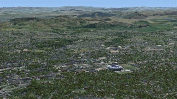 скриншот FSX Steam Edition: VFR Real Scenery NexGen 3D - Vol. 4: Scotland Add-On 2
