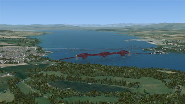 скриншот FSX Steam Edition: VFR Real Scenery NexGen 3D - Vol. 4: Scotland Add-On 1
