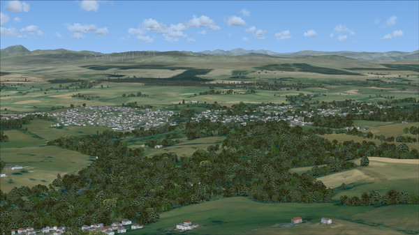 скриншот FSX Steam Edition: VFR Real Scenery NexGen 3D - Vol. 4: Scotland Add-On 5