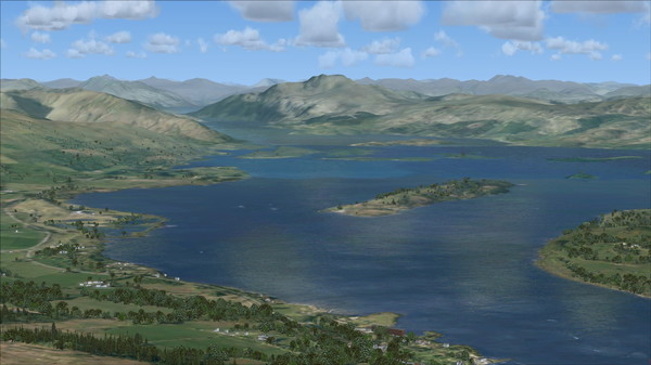 скриншот FSX Steam Edition: VFR Real Scenery NexGen 3D - Vol. 4: Scotland Add-On 4